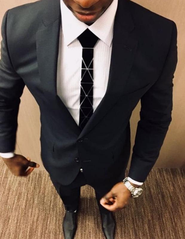 Men's Ties| Luxury Ties | Black Diamond Tie at Hextie – HEX TIE