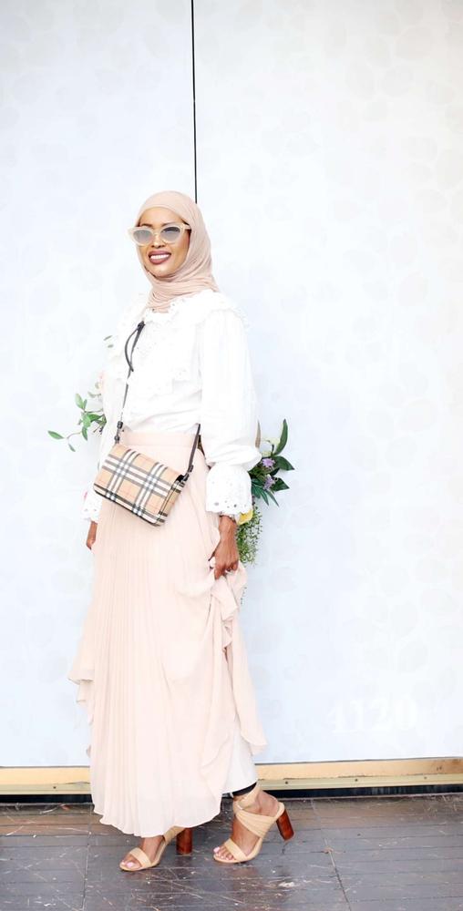 Everyday Chiffon Hijab - Light Mink - Customer Photo From Ebyan warsame
