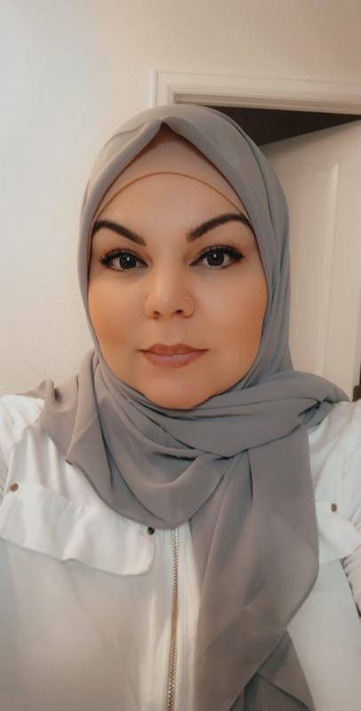 Everyday Chiffon Hijab - Graphite - Customer Photo From Jennifer Selim