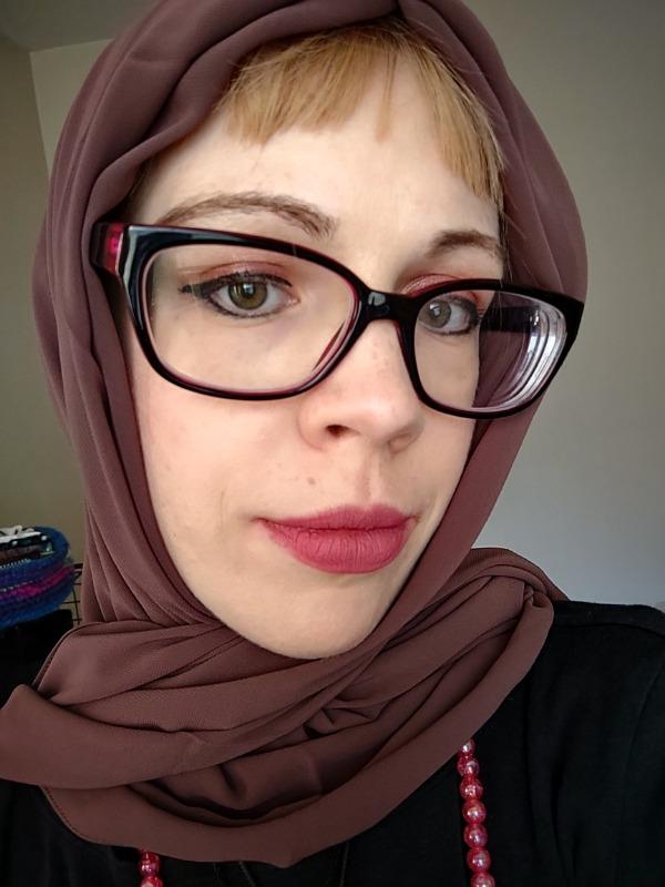 Everyday Chiffon Hijab - Cocoa - Customer Photo From Erica D.
