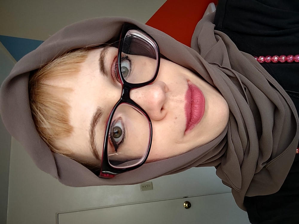 Everyday Chiffon Hijab - Taupe - Customer Photo From Erica D.