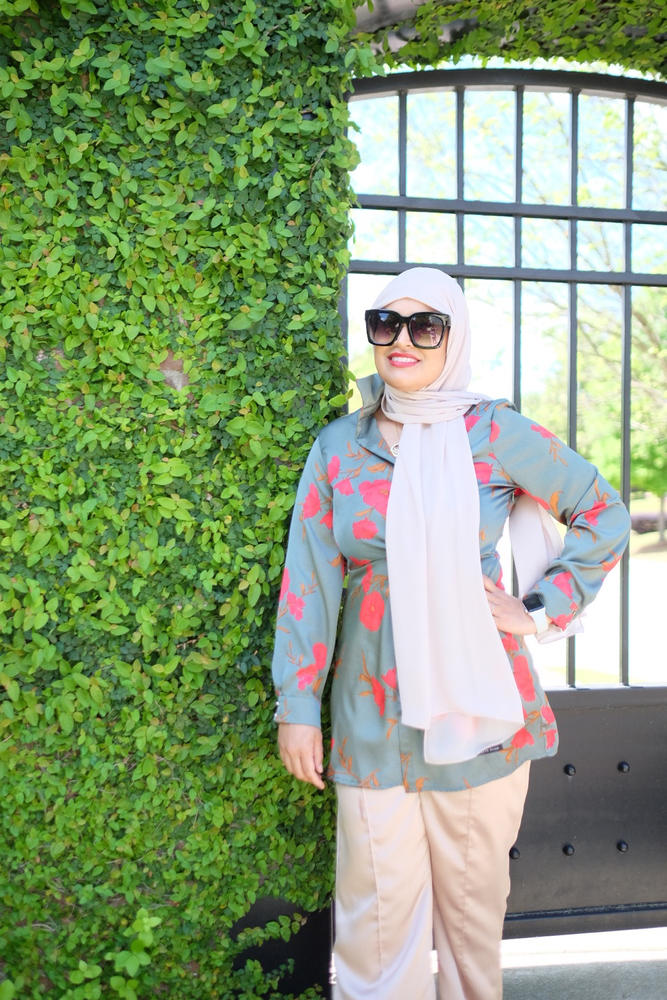 Everyday Chiffon Hijab - Pearl - Customer Photo From Monira Uddin