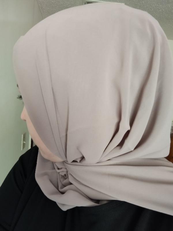 Everyday Chiffon Hijab - Mink - Customer Photo From Casmira K.