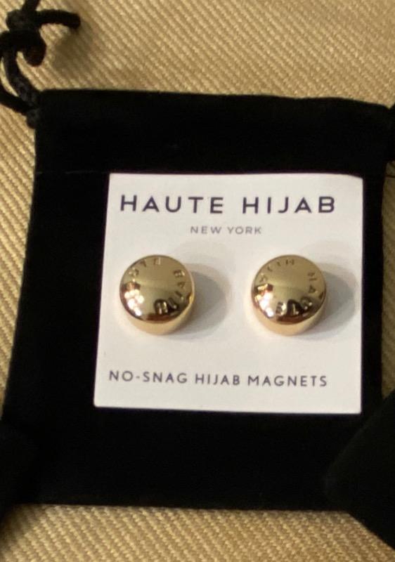 No–Snag Hijab Magnets - Gold - Customer Photo From Shamina Iqbal