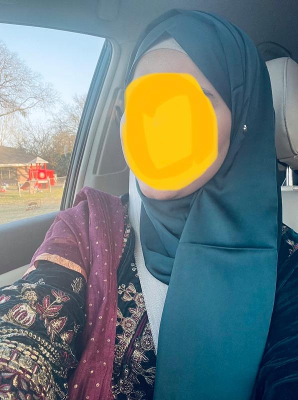 Perfect Satin Hijab - Evergreen - Customer Photo From Shoyba K.