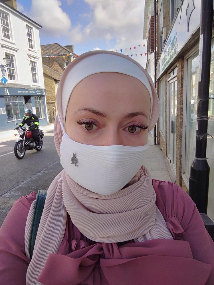 Classic Underscarf - Ivory - Customer Photo From Isa Davvebiegga