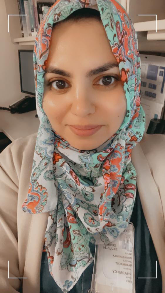 Beachside Brunch Hijab - Customer Photo From Sana W.