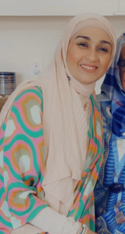 Cascade Pleat Hijab - Cashmere - Customer Photo From Sania A.