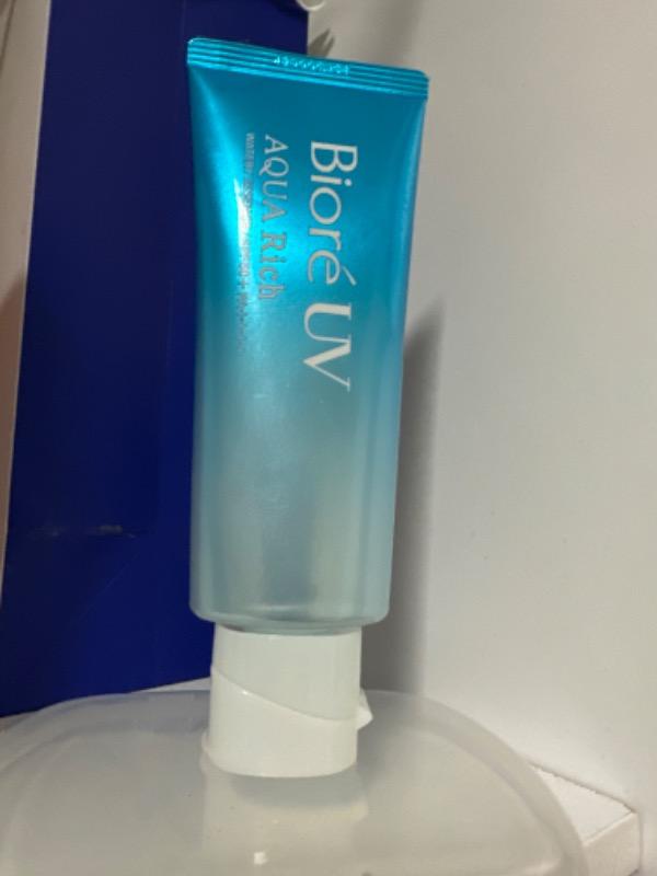 Biore UV Aqua Rich Watery Essence SPF50+/PA++++ 70ml - Customer Photo From Krystal Sicsic