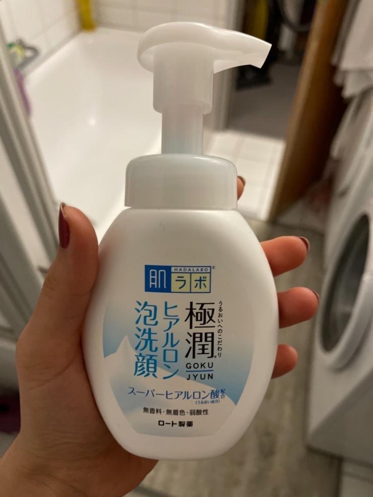 Hada Labo Hyaluronic Acid Foaming Cleanser Pump Type 160ml - Customer Photo From Arzu Polat