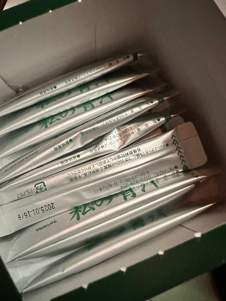 Yakult Watashi no Aojiru My green juice 4g x 30 bags - Customer Photo From Ellie Ross