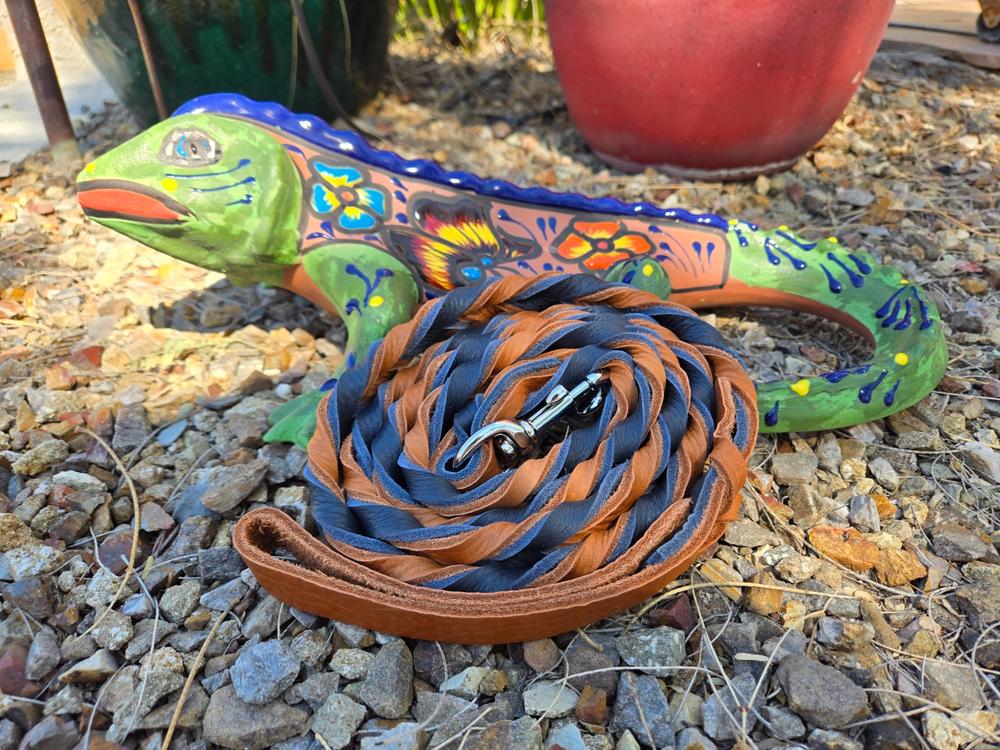 Double Braided Bullhide Leash - Customer Photo From Kathy Lordier