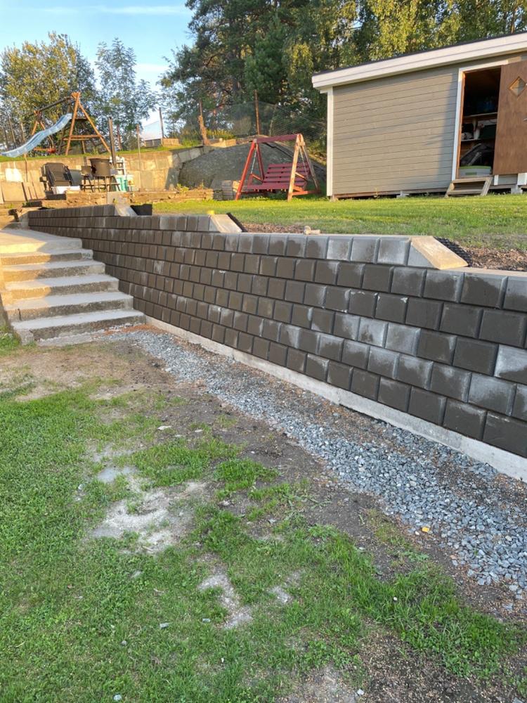 Miniblokk Helblokk 25x28x17cm Mini Støttemur - Customer Photo From Rustem Kadir