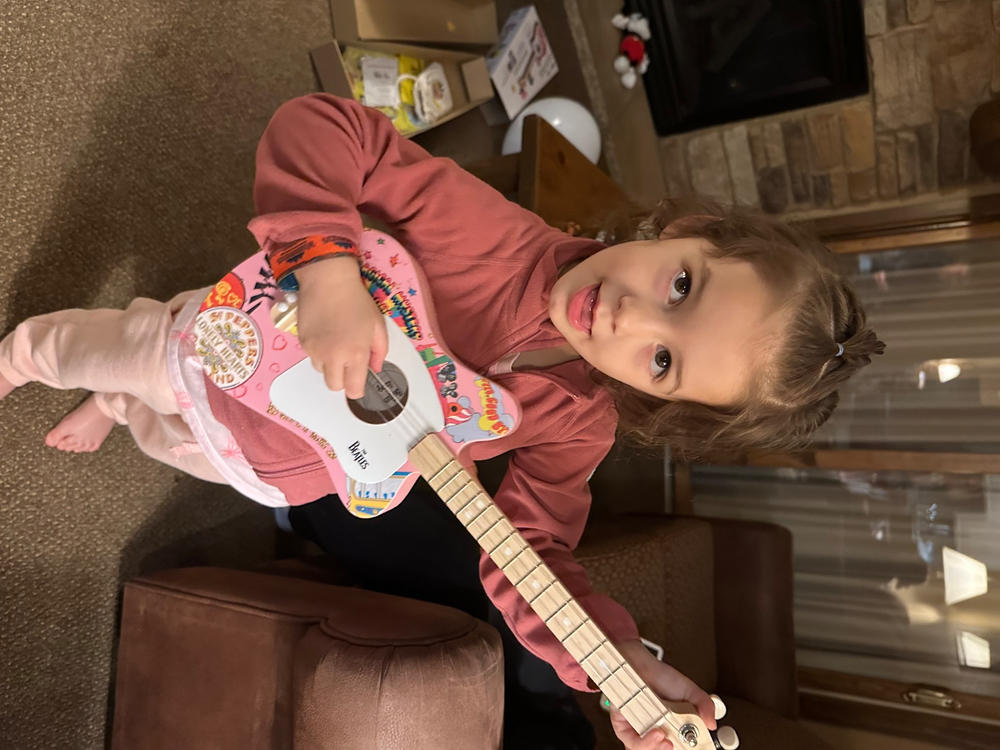 beatles + loog mini guitar - Customer Photo From Sherrie Ray