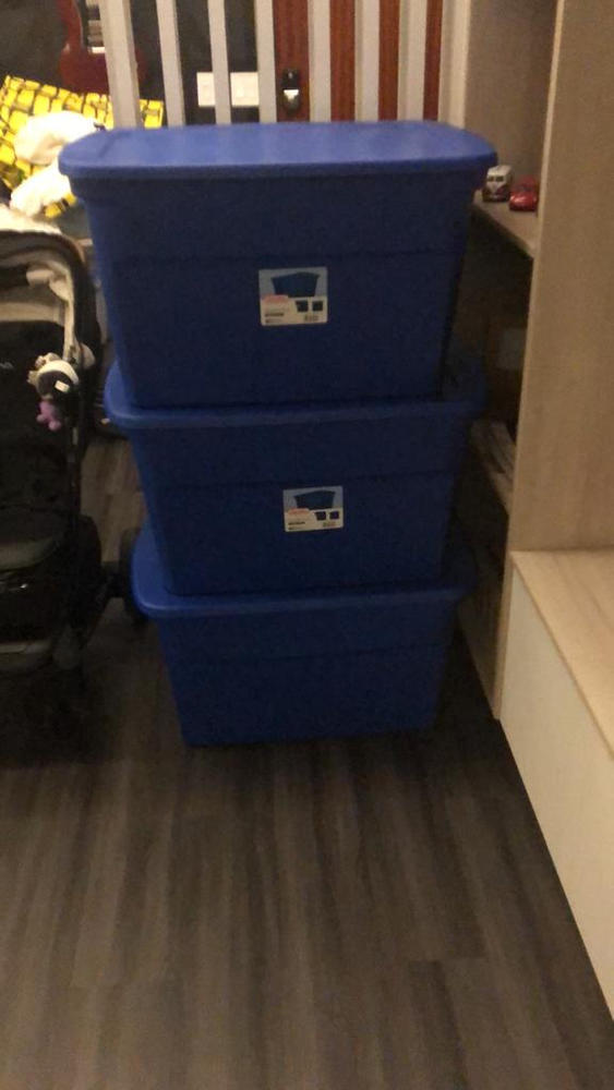 Caja plástica grande de almacenamiento– Do it Center Online