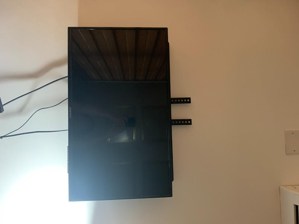 Soporte de TV de acero inoxidable para TV de perfil bajo, soporte de pared  universal fijo para la mayoría de televisores LCD de pantalla plana de 32 a