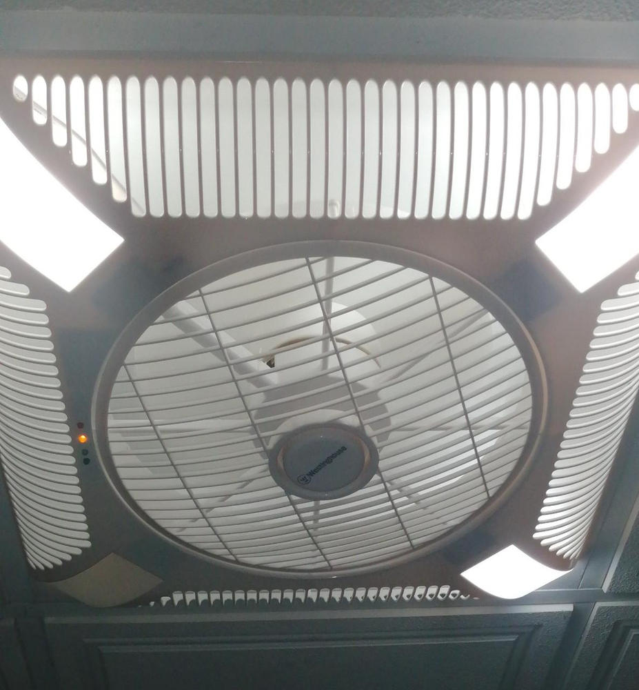 Ventilador blanco de techo empotrable de 24" | Do it Center Online