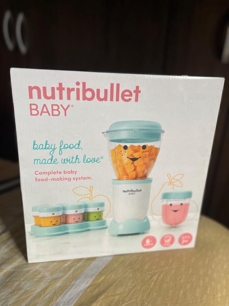 Licuadora, extractora y procesadora Nutribullet Baby. 