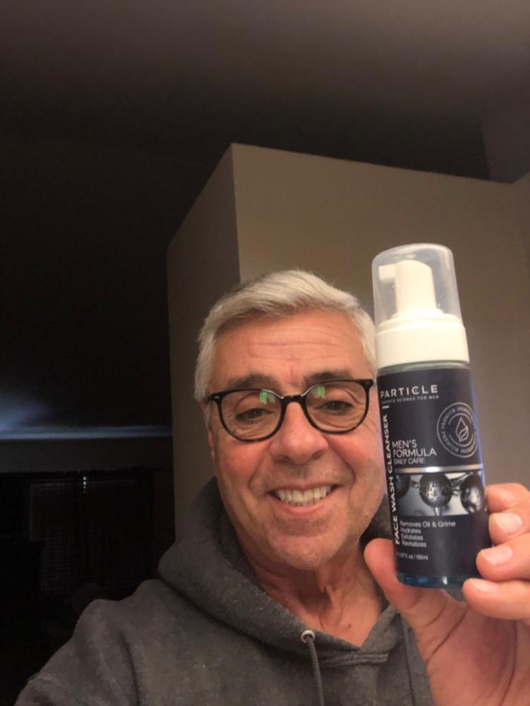 Particle Face Wash - Customer Photo From Bob Acosta