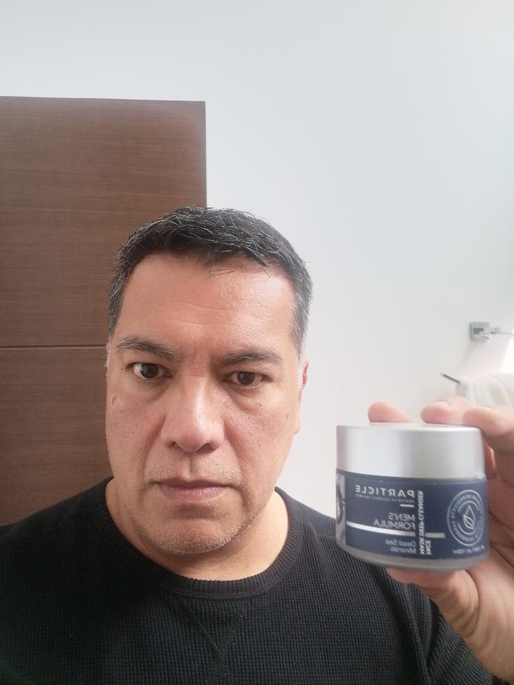 Particle Face Mask - Customer Photo From Roberto Eguia