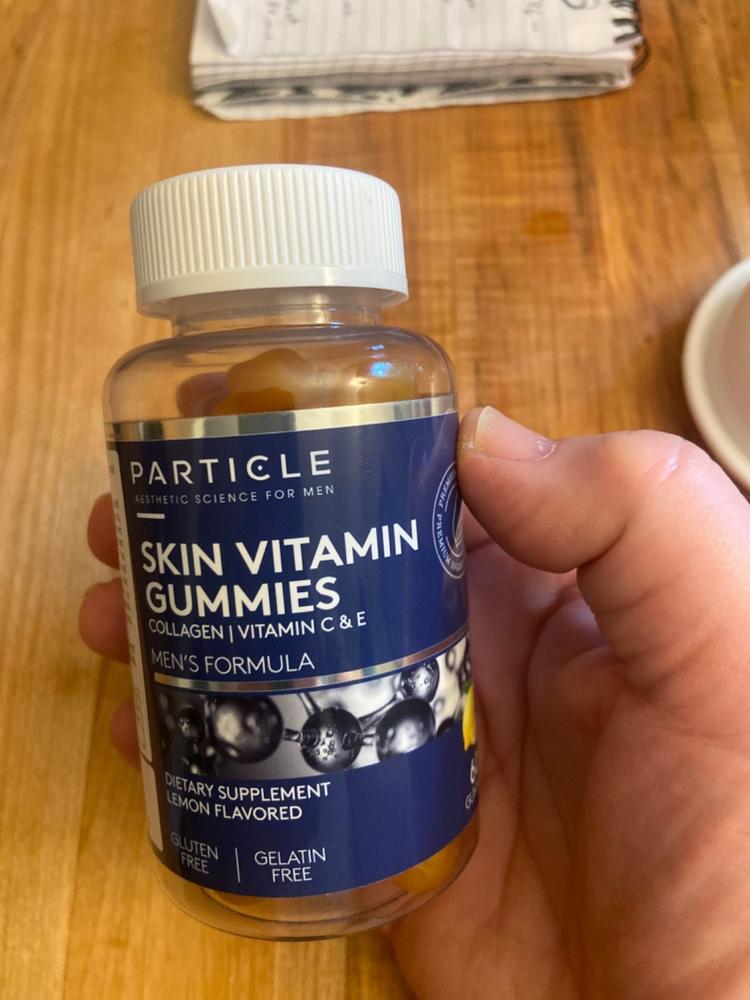 Particle Skin Vitamin Gummies - Customer Photo From richard diskin