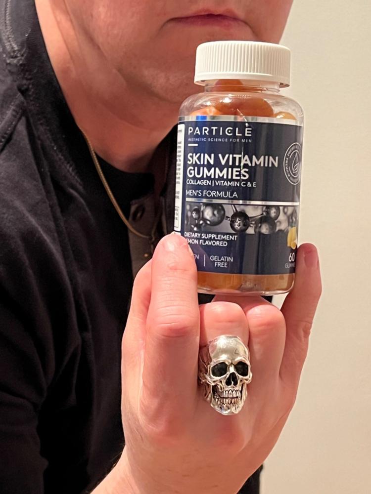Particle Skin Vitamin Gummies - Customer Photo From James Lewandowski