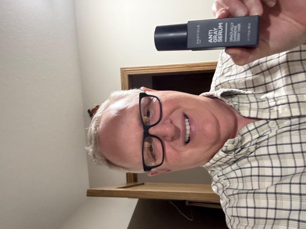 Particle Anti-Gray Serum - Customer Photo From Timothy White