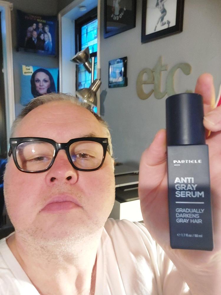 Particle Anti-Gray Serum - Customer Photo From William Coyle