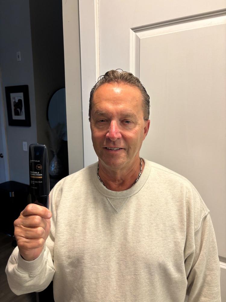 Particle Invisible Sunscreen™ - Customer Photo From Jeff Silva