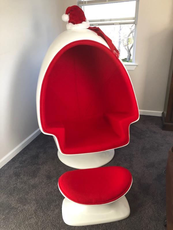 Alpha egg deals chair & ottoman