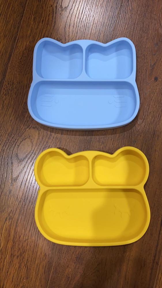 Bear Stickie® Plate - Yellow - Customer Photo From Yi Wang