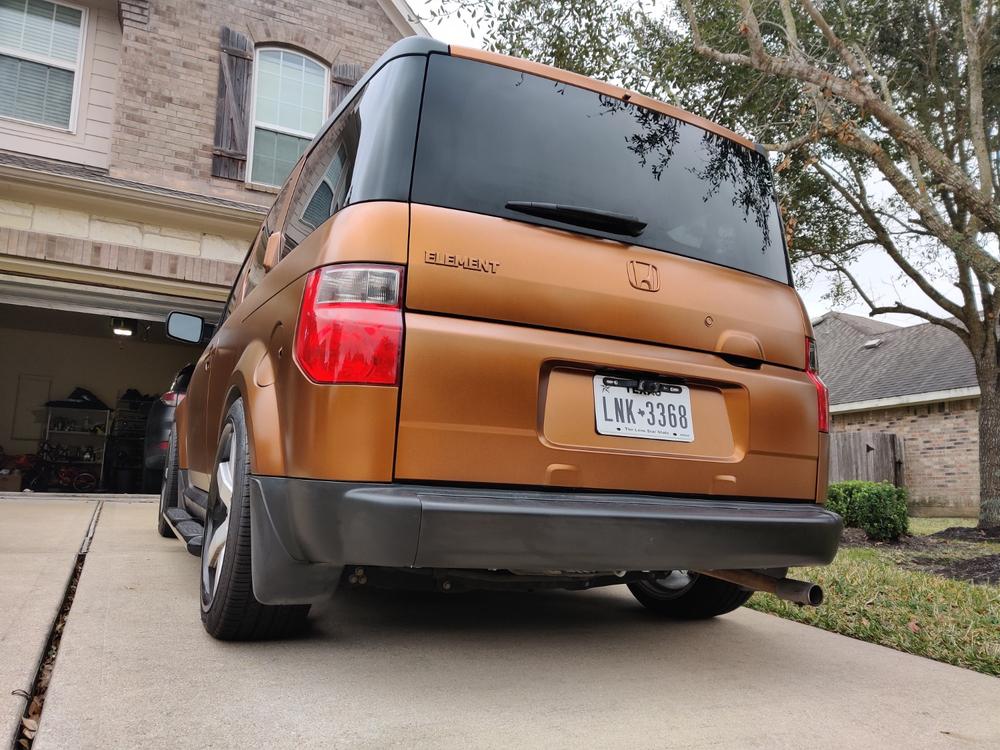 Burnt Copper Peelable Car Kit - Customer Photo From Tom Dang