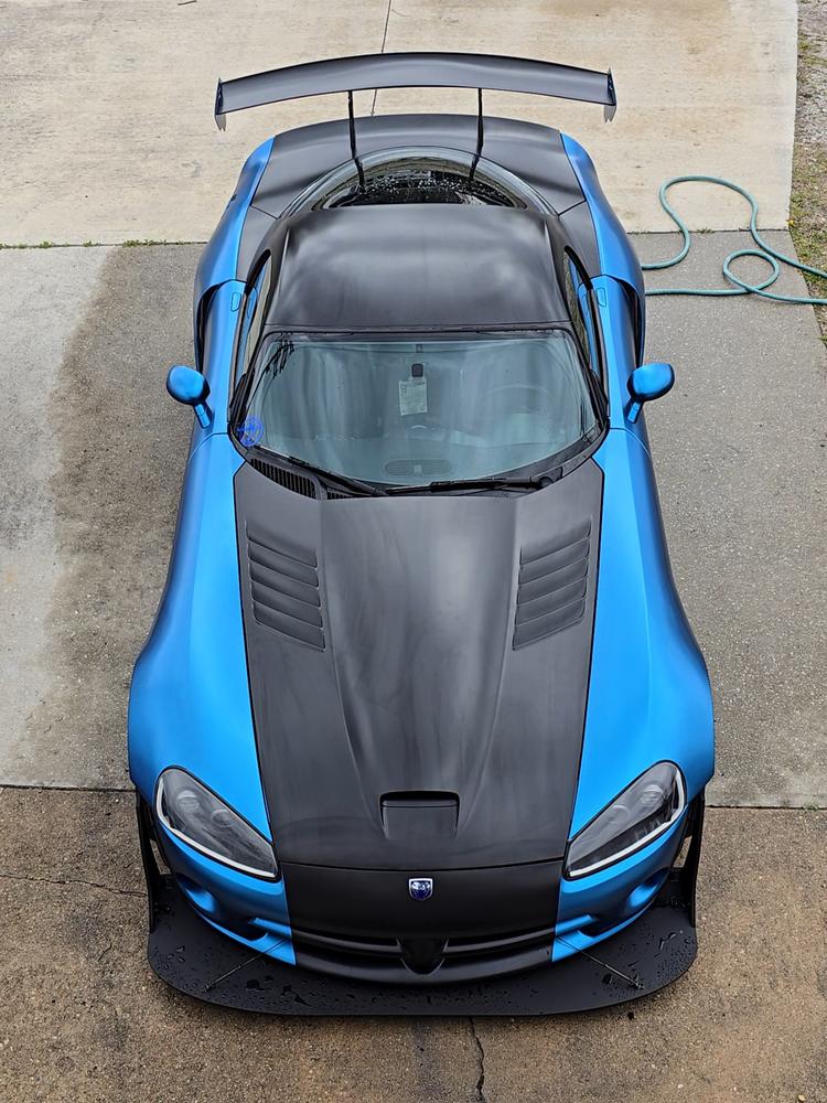 Carbon Blue Peelable Car Kit - Customer Photo From Damien