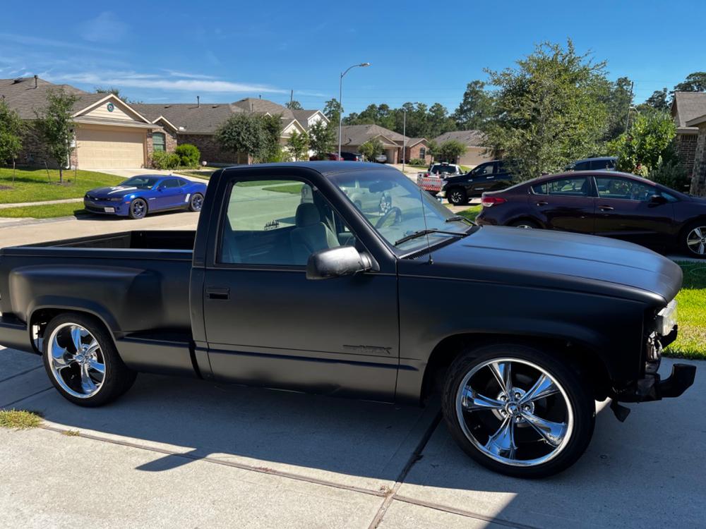 Shadow Black Peelable Car Kit - Customer Photo From Paul Leyva