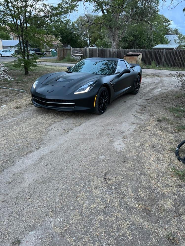 Shadow Black Peelable Car Kit - Customer Photo From Jorge Esparza