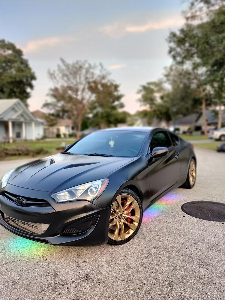 Shadow Black Peelable Car Kit - Customer Photo From Wrap boss jax