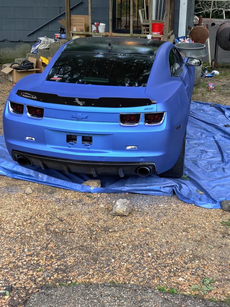 Persian Blue Peelable Car Kit - Customer Photo From George Dean