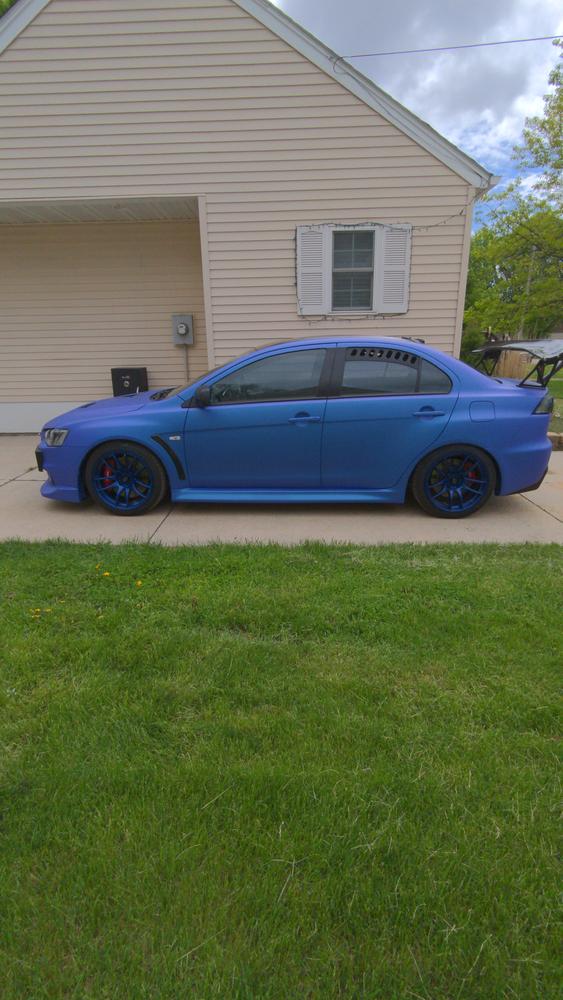 Persian Blue Peelable Car Kit - Customer Photo From Matthew Riemersma
