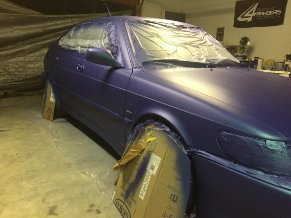 Persian Blue Peelable Car Kit - Customer Photo From Adam