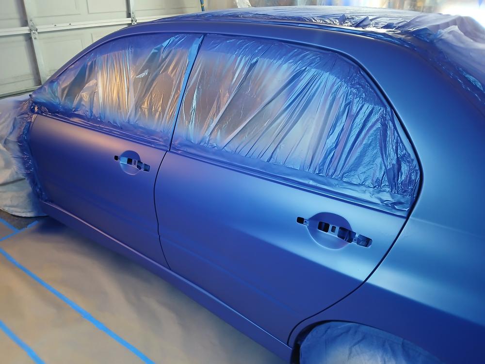 Persian Blue Peelable Car Kit - Customer Photo From Jason G