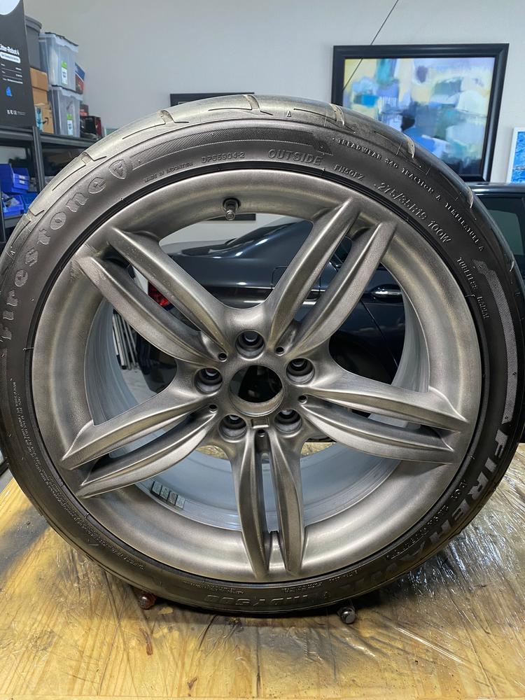 Anthracite Grey Wheel Kit - Customer Photo From Larry