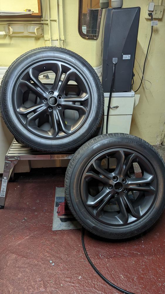 Stealth Grey Wheel Kit - Customer Photo From Landon H