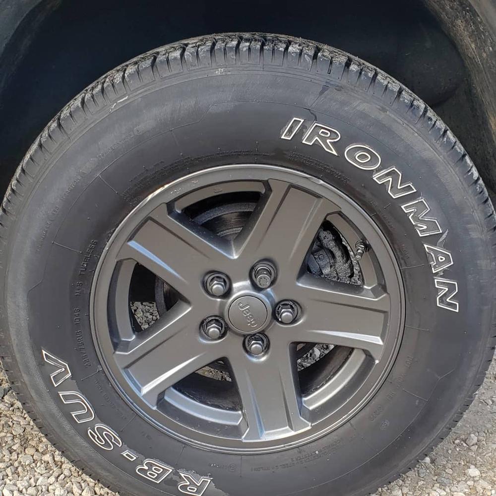 Stealth Grey Wheel Kit - Customer Photo From Eric raeder