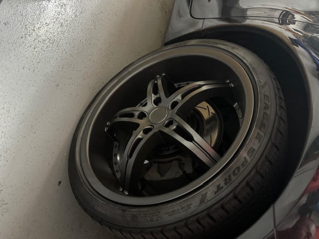 Stealth Grey Wheel Kit - Customer Photo From Christopher Meadows
