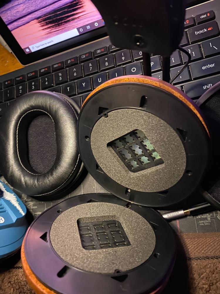 Fostex T60RP Semi-Open Headphones (Open Box) - Customer Photo From George D.