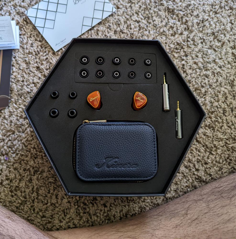 Kinera Imperial Baldr (Baldr 2.0) Seven Driver Hybrid IEM - Customer Photo From Aashish B.