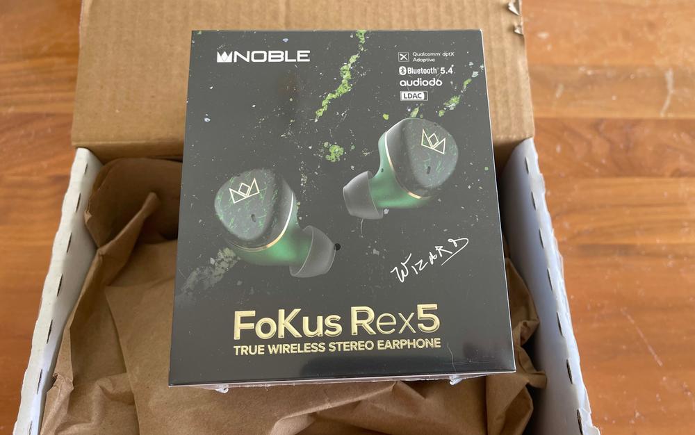 Noble Audio FoKus Rex5 True Wireless In-Ear Monitors with Active Noise Cancellation - Customer Photo From Jeffrey