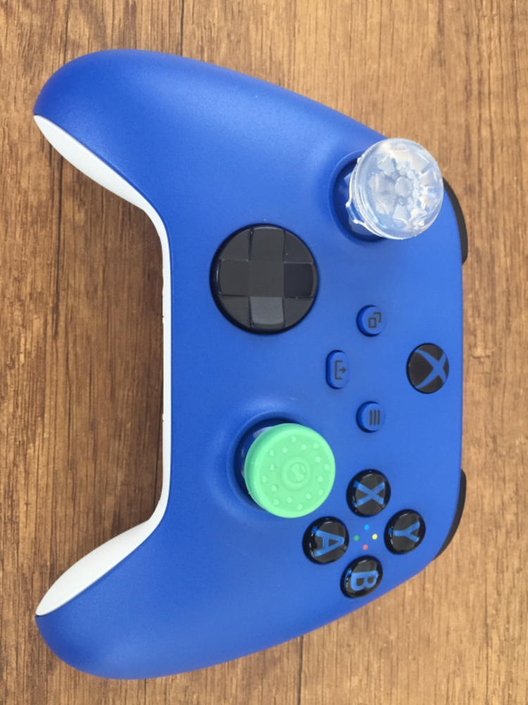 8 Trigger Thumb-Grips Stick Tappi Grip Tappi Per Controller Xbox - Foto 5