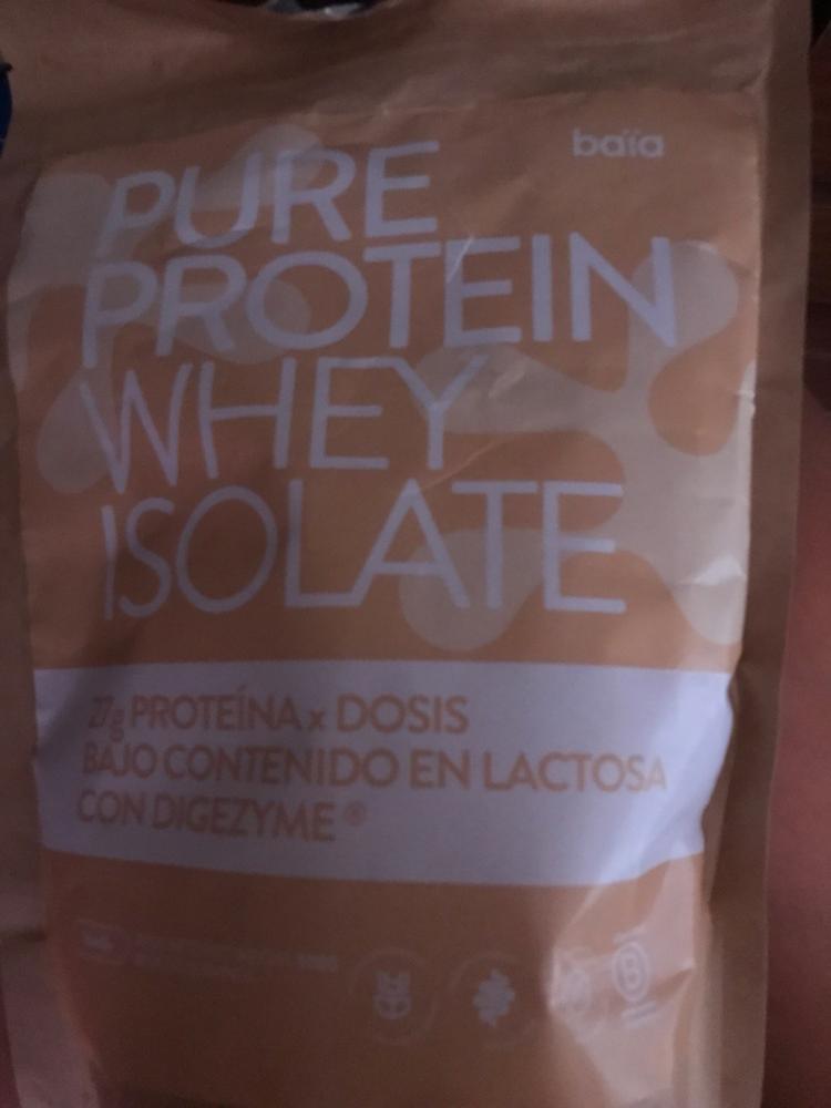 PURE PROTEIN WHEY ISOLATE VAINILLA - Customer Photo From Ana Marcos Ginel