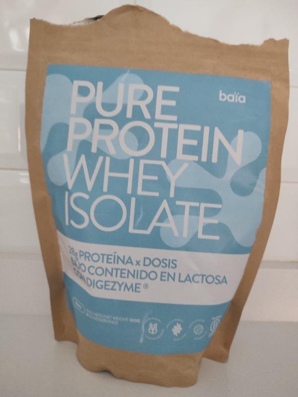 PACK 3 PURE PROTEIN WHEY ISOLATE NEUTRO - Customer Photo From Verónica Nevado